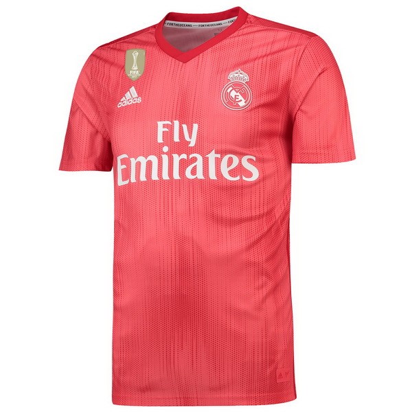 Thailande Maillot Football Real Madrid Third 2018-19 Rouge